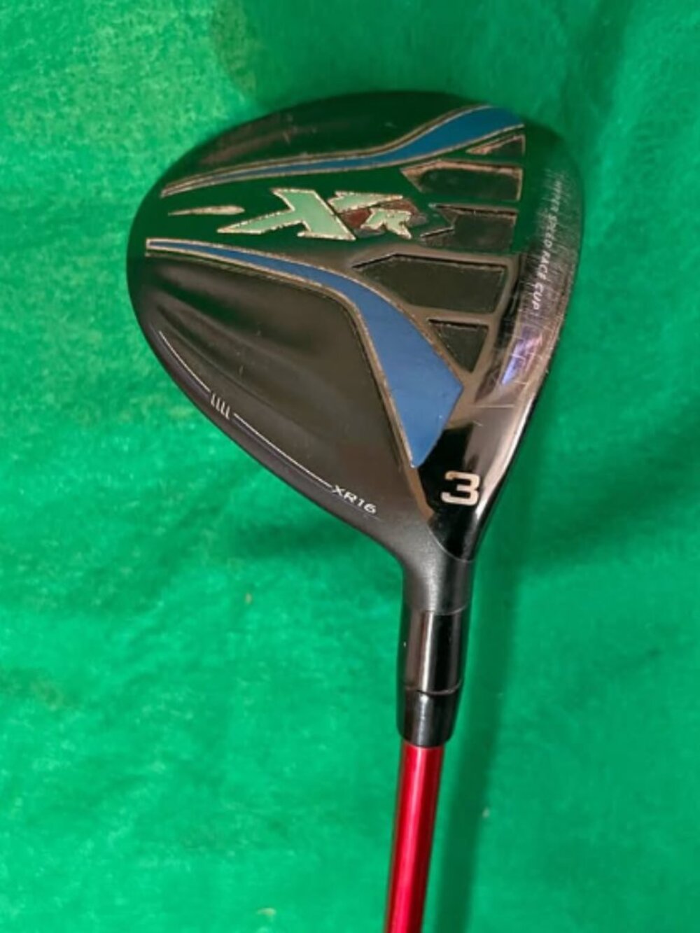 Callaway XR 16 Fairway Wood 3 Wood Deg Graphite Shaft Regular Flex Speeder